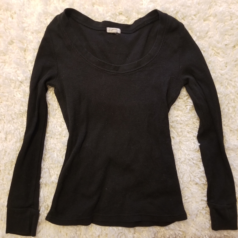 Women's Waffle Thermal Top